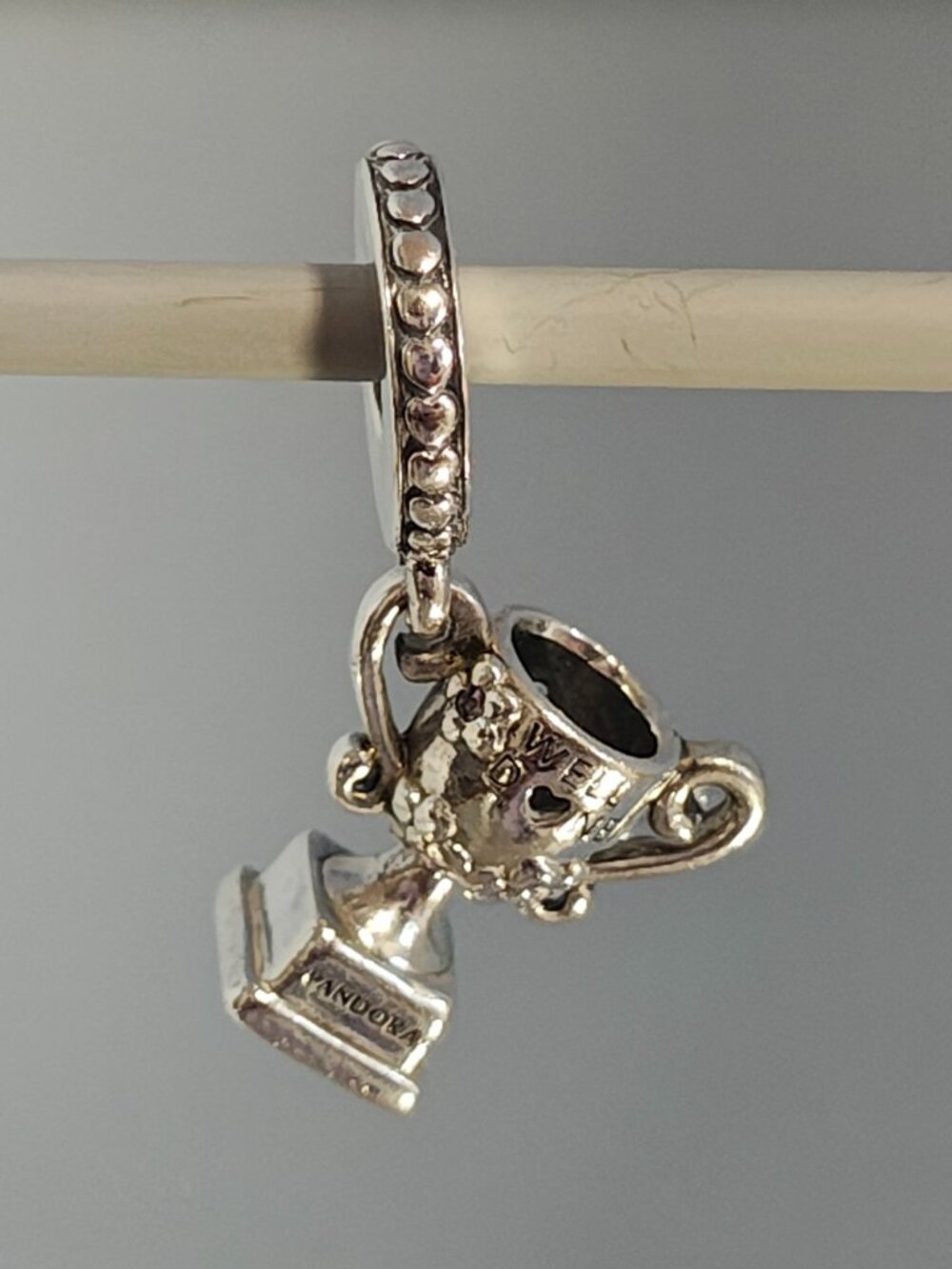 Authentic Rare Pandora Retired Achievement Trophy Dangle Charm – 797257NPR